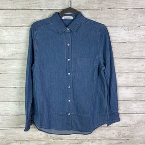 Everlane Denim Blue Button Down Shirt